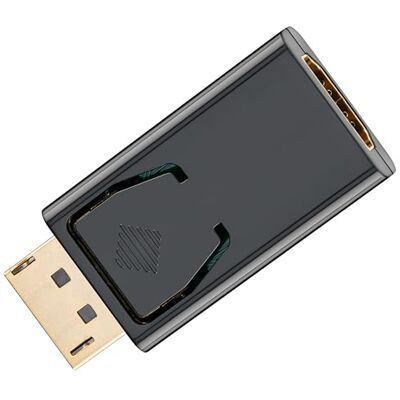 Goobay 51719 HDMI Displayport adaptér / WUXGA 1920 x 1200 / adaptér konektor DP na HDMI konvertor Laptop TV Monitor Projektor Display Port / černý Goobay 51719 HDMI Displayport adaptér / WUXGA 1920 x 1200 / adaptér konektor DP na HDMI konvertor Laptop TV Monitor Projektor Display Port / černý