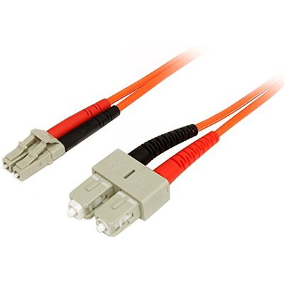 StarTech.com 1 m Multimode 50/125 Duplex optický propojovací kabel LC SC optický síťový kabel StarTech.com 1 m Multimode 50/125 Duplex optický propojovací kabel LC SC optický síťový kabel