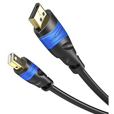KabelDirekt – Kabel Mini DP-na DisplayPort – 1 m – 4K, v1. 2 KabelDirekt – Kabel Mini DP-na DisplayPort – 1 m – 4K, v1. 2