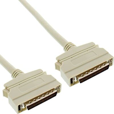InLine ® SCSI II kabel, 50pólový Mini Sub D konektor/konektor, 1 m InLine ® SCSI II kabel, 50pólový Mini Sub D konektor/konektor, 1 m