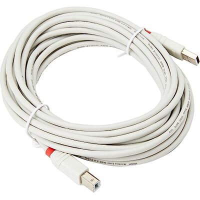 LINDY 36685 5m USB 2.0 Typ A an B Kabel, Anthra Line, Grau LINDY 36685 5m USB 2.0 Typ A an B Kabel, Anthra Line, Grau