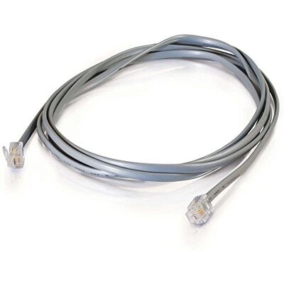 C2G CABLESTOGO 83866 6P4C Straight Modular Telefonkabel (RJ-11, 5m) C2G CABLESTOGO 83866 6P4C Straight Modular Telefonkabel (RJ-11, 5m)