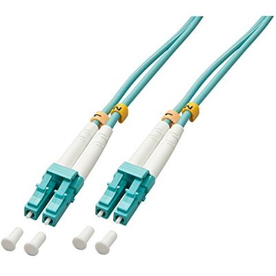 LINDY LWL-Duplexkabel LC/OM3 3m 50/125, Multimode LINDY LWL-Duplexkabel LC/OM3 3m 50/125, Multimode