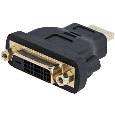 StarTech.com HDMI® na DVI-D kabelový adaptér DVI-D (25 pin) k HDMI (19 pin) konektoru/zdířce HDMI/DVI konvertor pozlacené kontakty StarTech.com HDMI® na DVI-D kabelový adaptér DVI-D (25 pin) k HDMI (19 pin) konektoru/zdířce HDMI/DVI konvertor pozlacené kontakty