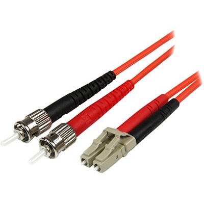 StarTech .com Multimode LC auf ST Glasfaserkabel 5m LWL / Glasfaser 50/125µ Duplex Patchkabel Netzwerkkabel LC ST Orange StarTech .com Multimode LC auf ST Glasfaserkabel 5m LWL / Glasfaser 50/125µ Duplex Patchkabel Netzwerkkabel LC ST Orange