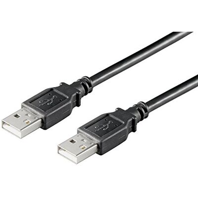 Ewent EC1025 kabel USB 2. 0 typ A/A samec/samec, dvojitě stíněný AWG 28 v mědi, černý 3. 00 m černý Ewent EC1025 kabel USB 2. 0 typ A/A samec/samec, dvojitě stíněný AWG 28 v mědi, černý 3. 00 m černý