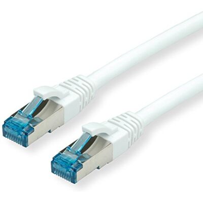 Value Propojovací kabel Kat.6A (Class EA) S/FTP (PiMF), LSOH, bílý, 20 m Value Propojovací kabel Kat.6A (Class EA) S/FTP (PiMF), LSOH, bílý, 20 m