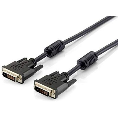 Equip Digital Data DVI kabel digital DualLink kabel k monitoru DVI-D 24 + 1 / konektor DVI-D 24 + 1/1,8 metru Equip Digital Data DVI kabel digital DualLink kabel k monitoru DVI-D 24 + 1 / konektor DVI-D 24 + 1/1,8 metru