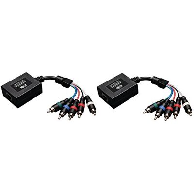 TRIPP LITE B136-101 komponentní video se stereo zvukem přes Cat5/Cat6 Extender, vysílač a přijímač TRIPP LITE B136-101 komponentní video se stereo zvukem přes Cat5/Cat6 Extender, vysílač a přijímač