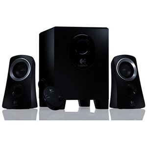 Logitech Reproduktorový systém Z313 2.1 se subwooferem, špičkový výkon 50 W, vstup 3,5 mm, konektor pro sluchátka, ovládací prvky na řídicí jednotce, UK konektor, PC/TV/tablet/mobilní telefon – černý Logitech Reproduktorový systém Z313 2.1 se subwooferem, špičkový výkon 50 W, vstup 3,5 mm, konektor pro sluchátka, ovládací prvky na řídicí jednotce, UK konektor, PC/TV/tablet/mobilní telefon – černý