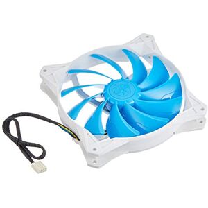 Silverstone SST-FQ141 série FQ tichý 140 mm vysoce výkonný PWM ventilátor s antivibračním příslušenstvím, bílo-modrý Silverstone SST-FQ141 série FQ tichý 140 mm vysoce výkonný PWM ventilátor s antivibračním příslušenstvím, bílo-modrý