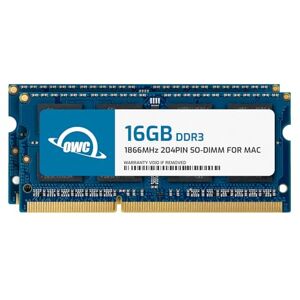 OWC 32GB Memory Upgrade Kit 2 x 16GB PC14900 DDR3 1866MHz SO-DIMM pro 27palcový iMac Retina 5K Display (Late 2015) modely a kompatibilní počítače OWC 32GB Memory Upgrade Kit 2 x 16GB PC14900 DDR3 1866MHz SO-DIMM pro 27palcový iMac Retina 5K Display (Late 2015) modely a kompatibilní počítače