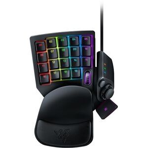 Razer Tartarus V2 – herní klávesnice (herní klávesnice s tlačítky mecha membrány, 32 programovatelných tlačítek, 8cestný Thumbpad, opěrka dlaní, Hypershift, RGB podsvícení Chroma), černá Razer Tartarus V2 – herní klávesnice (herní klávesnice s tlačítky mecha membrány, 32 programovatelných tlačítek, 8cestný Thumbpad, opěrka dlaní, Hypershift, RGB podsvícení Chroma), černá