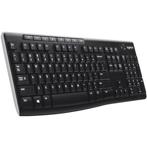 Logitech K270 bezdrátová klávesnice pro Windows, 2,4 GHz bezdrátová, standardní velikost, numerický blok, 8 speciálních tlačítek, výdrž baterie 2 roky, kompatibilní s PC, notebookem, německé rozložení Logitech K270 bezdrátová klávesnice pro Windows, 2,4 GHz bezdrátová, standardní velikost, numerický blok, 8 speciálních tlačítek, výdrž baterie 2 roky, kompatibilní s PC, notebookem, německé rozložení