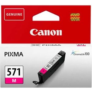 Canon CLI-571 M Originální inkoustová kazeta (pro inkoustovou tiskárnu Pixma) purpurová Canon CLI-571 M Originální inkoustová kazeta (pro inkoustovou tiskárnu Pixma) purpurová