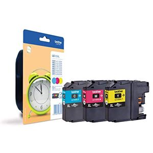 Brother Originální inkoustové náplně LC-123 Rainbow Pack s azurová, žlutá a purpurová Brother Originální inkoustové náplně LC-123 Rainbow Pack s azurová, žlutá a purpurová