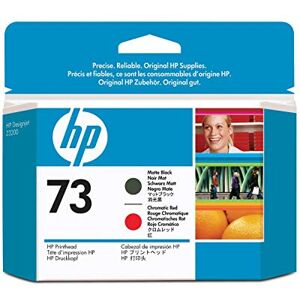 HP 73 matná černá/chromatická červená originální inkoustová kazeta HP 73 matná černá/chromatická červená originální inkoustová kazeta