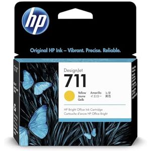 HP 711 žlutá 29 ml originální tisková kazeta (CZ132A) s originálním inkoustem pro DesignJet T120, T125, T130, T520, T525, T530 velkoformátovou tiskárnu a tiskovou hlavu 711 DesignJet HP 711 žlutá 29 ml originální tisková kazeta (CZ132A) s originálním inkoustem pro DesignJet T120, T125, T130, T520, T525, T530 velkoformátovou tiskárnu a tiskovou hlavu 711 DesignJet