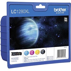 Brother LC1280XL originální XL inkoustové náplně LC-1280XL (černá, azurová, magenta, žlutá) ve Value-Pack Brother LC1280XL originální XL inkoustové náplně LC-1280XL (černá, azurová, magenta, žlutá) ve Value-Pack