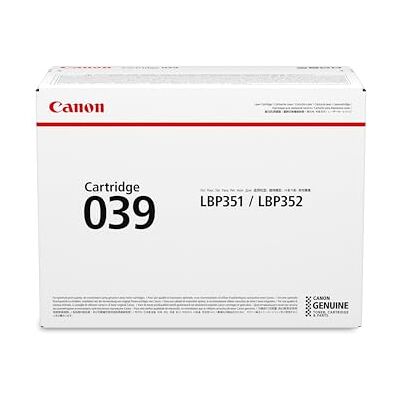 Canon Toner Cartridge 039 černý standard, 0287C001 Canon Toner Cartridge 039 černý standard, 0287C001