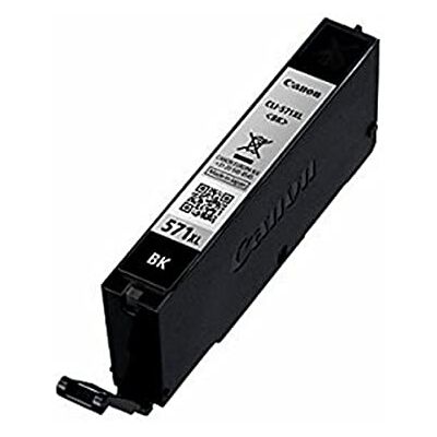 Canon Originální inkoust CLI-571XL BK, velikost XL, černá, recyklovatelné balení Canon Originální inkoust CLI-571XL BK, velikost XL, černá, recyklovatelné balení