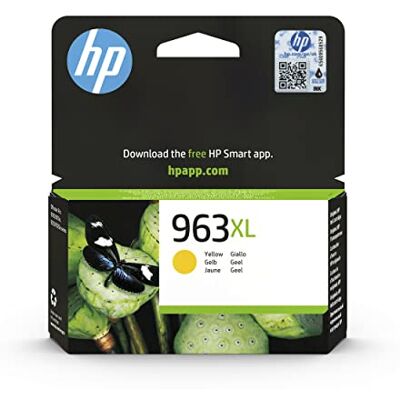 HP 963XL žlutá originální patrona do tiskárny, vysoký dosah Inkoust pro OfficeJet Pro 9010, 9010e, 9020, 9020e, ~1600 stran (3JA29AE) HP 963XL žlutá originální patrona do tiskárny, vysoký dosah Inkoust pro OfficeJet Pro 9010, 9010e, 9020, 9020e, ~1600 stran (3JA29AE)