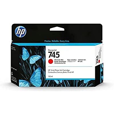 HP 745 chromatická červená, originální kazeta do tiskárny Inkoust pro DesignJet Z2600, Z5600, 130 ml (F9K00A) HP 745 chromatická červená, originální kazeta do tiskárny Inkoust pro DesignJet Z2600, Z5600, 130 ml (F9K00A)