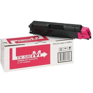 Kyocera TK-580M toner Magenta, originální tonerová kazeta 1T02KTCNL0. Kompatibilní s FS-C5150DN, Ecosys P6021cdn, 4104101 Kyocera TK-580M toner Magenta, originální tonerová kazeta 1T02KTCNL0. Kompatibilní s FS-C5150DN, Ecosys P6021cdn, 4104101