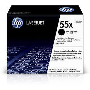 HP 55X černá originální tonerová kazeta LaserJet s vysokým dosahem HP 55X černá originální tonerová kazeta LaserJet s vysokým dosahem