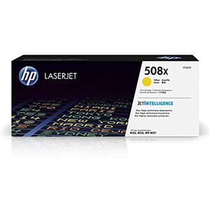 HP 508X (CF362X) žlutý originální toner s vysokým dosahem pro Color Laserjet Enterprise M552dn, M553, M577, XL HP 508X (CF362X) žlutý originální toner s vysokým dosahem pro Color Laserjet Enterprise M552dn, M553, M577, XL
