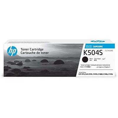 HP CLT-K504S (SU158A) originální toner černý (kompatibilní s: CLP-415N, 415NW / Xpress C1810W, C1404W, C1860FW, C1454FW, C1454N, C1453FW / CLX-4195N, 4195FN, 4195FW) HP CLT-K504S (SU158A) originální toner černý (kompatibilní s: CLP-415N, 415NW / Xpress C1810W, C1404W, C1860FW, C1454FW, C1454N, C1453FW / CLX-4195N, 4195FN, 4195FW)