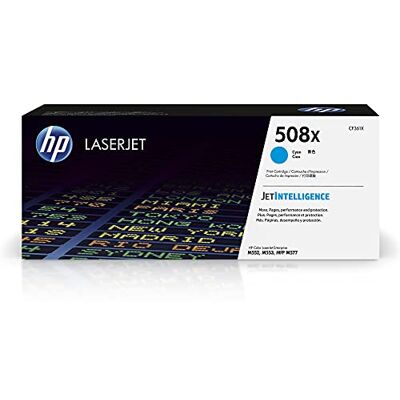 HP 508X (CF361X) Modrá Originální toner s dlouhým dosahem pro Color LaserJet Enterprise M552dn, M553, M577 HP 508X (CF361X) Modrá Originální toner s dlouhým dosahem pro Color LaserJet Enterprise M552dn, M553, M577