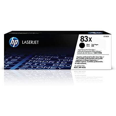 HP 83X CF283X Originální toner (2200 stran) Černá HP 83X CF283X Originální toner (2200 stran) Černá