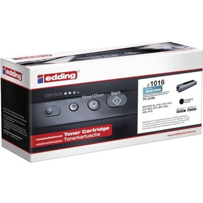 Edding Toner EDD-1016 Schwarz Reichweite 4000 Seiten Ersetzt Brother TN-325Bk Edding Toner EDD-1016 Schwarz Reichweite 4000 Seiten Ersetzt Brother TN-325Bk