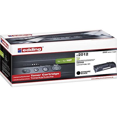 edding Toner EDD-2012 černý dosah 2300 stran nahrazuje HP 05A (CE505A) edding Toner EDD-2012 černý dosah 2300 stran nahrazuje HP 05A (CE505A)