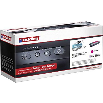 edding Toner EDD-1018 Magenta Reichweite 3500 Seiten Ersetzt Brother TN-325M edding Toner EDD-1018 Magenta Reichweite 3500 Seiten Ersetzt Brother TN-325M