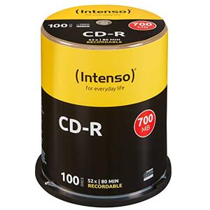 Intenso 1001126 CD-R 100 vřeteno 700 MB 52x Speed CD polotovary Intenso 1001126 CD-R 100 vřeteno 700 MB 52x Speed CD polotovary