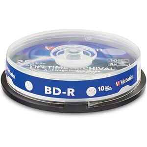 Verbatim 43825 M-Disc BD-R, Blu-Ray disk 25 GB 4násobná rychlost hoření trvanlivý Blu-Ray disk 10 kusů vřetena Verbatim 43825 M-Disc BD-R, Blu-Ray disk 25 GB 4násobná rychlost hoření trvanlivý Blu-Ray disk 10 kusů vřetena