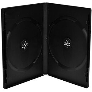 MEDIARANGE DVD kožené pouzdro na 2 disky, 14 mm, strojní, černé – 50 kusů MEDIARANGE DVD kožené pouzdro na 2 disky, 14 mm, strojní, černé – 50 kusů