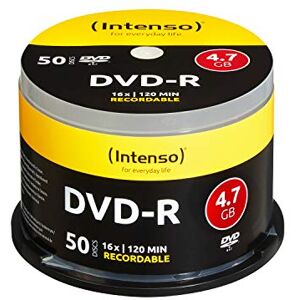 Intenso DVD-R 16x Speed 50er vřeteno DVD polotovary Intenso DVD-R 16x Speed 50er vřeteno DVD polotovary