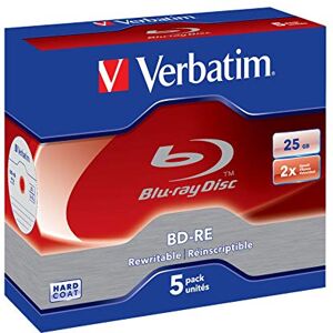 Verbatim 43615 BD-RE 2x, 5palcový Blu-Ray, optické médium Verbatim 43615 BD-RE 2x, 5palcový Blu-Ray, optické médium