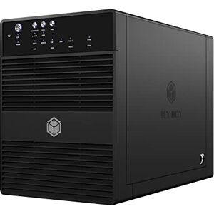 ICY BOX 4násobný externí pevný disk pro 3,5" SATA I, II,III pevné disky, USB 3.0 (UASP) a eSATA přípojka, 80mm Smart ventilátor, JBOD (Single Modus), Standby, černý ICY BOX 4násobný externí pevný disk pro 3,5" SATA I, II,III pevné disky, USB 3.0 (UASP) a eSATA přípojka, 80mm Smart ventilátor, JBOD (Single Modus), Standby, černý