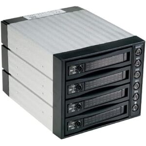 Fantec 2052.0 Backplane/Aluminium Gehäuse für Festplatte, 4X 8,9 cm (3,5 Zoll) schwarz Fantec 2052.0 Backplane/Aluminium Gehäuse für Festplatte, 4X 8,9 cm (3,5 Zoll) schwarz