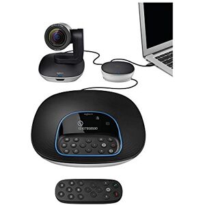 Logitech Business Business GROUP videokonferenční systém, skládající se z webové kamery, handsfree a dálkového ovládání, HD 1080p, 10násobný zoom, potlačení šumu, USB přípojka a Bluetooth, pro větší Logitech Business Business GROUP videokonferenční systém, skládající se z webové kamery, handsfree a dálkového ovládání, HD 1080p, 10násobný zoom, potlačení šumu, USB přípojka a Bluetooth, pro větší