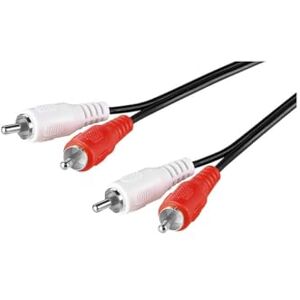 Goobay 50341 Stereo Cinch kabel 20 m / 2x konektor Cinch na 2x konektor Cinch / RCA kabel Subwoofer Kabel pro Blu Ray zesilovač HiFi Stereo / Cinch kabel 20 m / černý Goobay 50341 Stereo Cinch kabel 20 m / 2x konektor Cinch na 2x konektor Cinch / RCA kabel Subwoofer Kabel pro Blu Ray zesilovač HiFi Stereo / Cinch kabel 20 m / černý