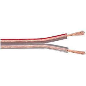 Goobay 15126 Kabel reproduktoru 2x1,5 mm² měď lanko / kabel k boxu audio kabel metráž / Speaker Cable měděný kabel / kabel subwooferu / transparentní / 10m Goobay 15126 Kabel reproduktoru 2x1,5 mm² měď lanko / kabel k boxu audio kabel metráž / Speaker Cable měděný kabel / kabel subwooferu / transparentní / 10m