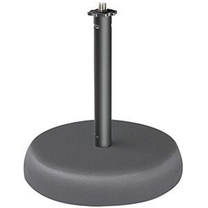 Adam Hall Stands S 8 BB Tischmikrofonständer, mit Tellerfuß aus Stahlguss, Schalldämpfung, schwarz Adam Hall Stands S 8 BB Tischmikrofonständer, mit Tellerfuß aus Stahlguss, Schalldämpfung, schwarz
