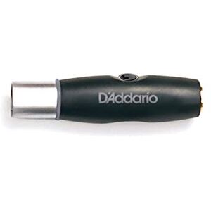 D'Addario Planet Waves PW-P047Z Single Adaptér XLR Male Jack Female, Stereo černý D'Addario Planet Waves PW-P047Z Single Adaptér XLR Male Jack Female, Stereo černý