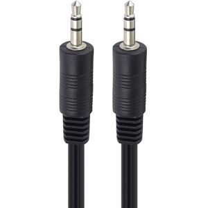 PremiumCord Kabel jack 5 m, stereo jack konektor na zástrčku, Aux Headset Audio spojovací kabel, pro TV mobily MP3 HiFi, stíněný, barva černá PremiumCord Kabel jack 5 m, stereo jack konektor na zástrčku, Aux Headset Audio spojovací kabel, pro TV mobily MP3 HiFi, stíněný, barva černá
