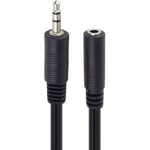 PremiumCord Prodloužení jack kabel 3,5 mm, jack 3,5 mm, konektor na zdířku, Aux Headset Audio prodlužovací kabel, stíněný, barva černá, délka 10 m PremiumCord Prodloužení jack kabel 3,5 mm, jack 3,5 mm, konektor na zdířku, Aux Headset Audio prodlužovací kabel, stíněný, barva černá, délka 10 m
